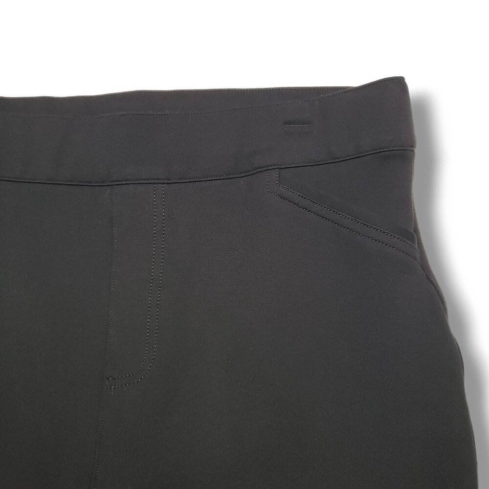 Spanx Back Seam Skinny Perfect Pant Womens‎ Small Black Ponte Trouser - Picture 3 of 8